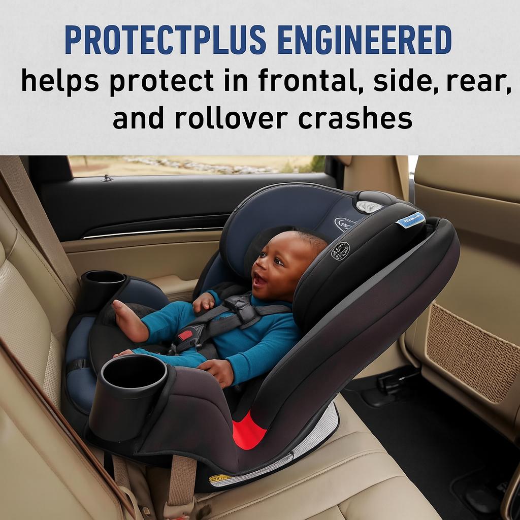 Sicherer Komfort-Kindersitz für jeden Ausflug